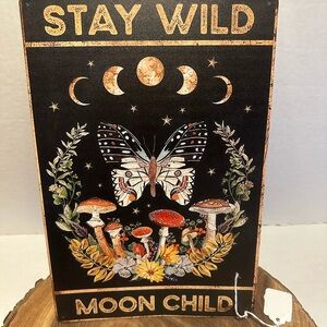 Stay Wild Moon Child Wall Art